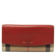 Pre-owned Brun skinn Burberry lommebok