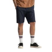 Faded Denim Shorts