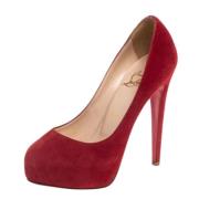 Pre-owned Rod semsket skinn Christian Louboutin haeler