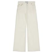 Trendy Offwhite Farge Jeans