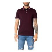 Klassisk Bordeaux Polo - 100% Bomull