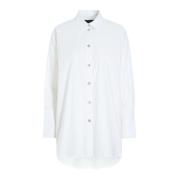 Core Cotton Stor Skjorte Hvit