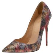 Pre-owned Metallisk stoff Christian Louboutin haeler