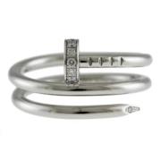 Pre-owned Solv Hvitt Gull Cartier Ring