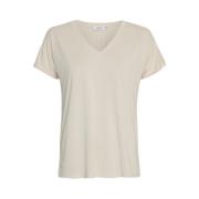 Sandvasket Modal V Neck Tee