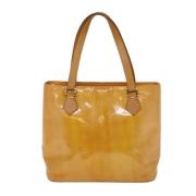 Pre-owned Gult skinn Louis Vuitton Houston