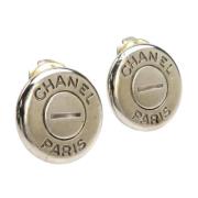 Pre-owned Silver Metal Chanel oredobber