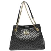 Pre-owned Svart skinn Gucci Marmont