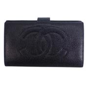 Pre-owned Svart skinn Chanel lommebok