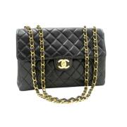 Pre-owned Svart skinn Chanel Flap Bag