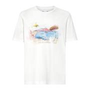 Naples Riviera Akvarell T-skjorte
