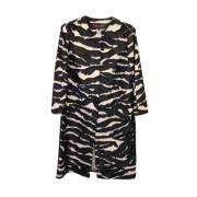 Pre-owned Dyreprint Silke Oscar de la Renta Coat