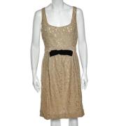 Pre-owned Beige blonder Moschino kjole