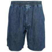 Pre-owned Bla denim Valentino-shorts