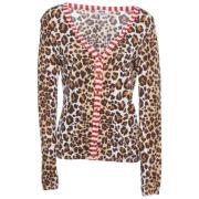 Pre-owned Brunt stoff Moschino Cardigans