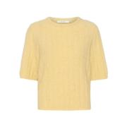 Gul Gestuz Alphagz Knit Tee Overdeler