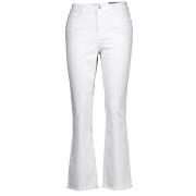 Trendy Cropped Flared Jeans