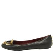 Pre-owned Svart skinn Marc Jacob Flats