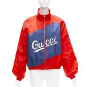 Pre-owned Rodt stoff Gucci jakke