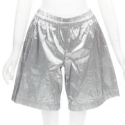 Pre-owned Silver Fabric torker Van Noten shorts
