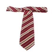 Pre-owned Rodt Armani-slips i rod silke