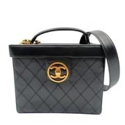 Pre-owned Svart skinn Chanel skulderveske