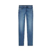 Blå Larkee-Beex Tapered Jeans