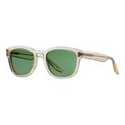 Nelson Transparent/Green Sunglasses