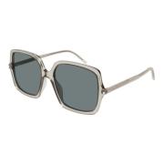SL 591 Sunglasses in Beige/Blue Green