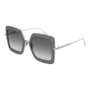 Sølv/Gråtonet solbriller
