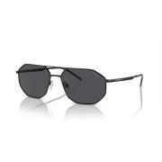 Matte Black/Grey Sunglasses EA 2150