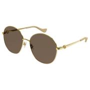 Gold/Brown Sunglasses