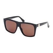 Prism Sunglasses Black/Brown