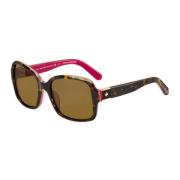 Annora/P/S Sunglasses in Havana Pink/Brown