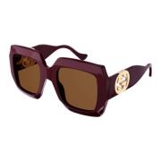 Burgundy/Brown Sunglasses