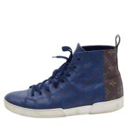 Pre-owned Blabelagt lerret Louis Vuitton joggesko