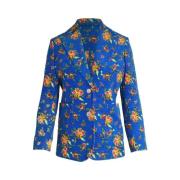 Pre-owned Bla bomull Gucci Blazer