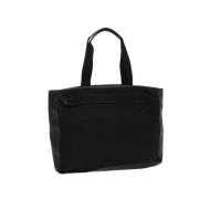 Pre-owned Svart nylon Prada Tote