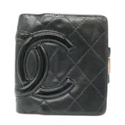 Pre-owned Svart skinn Chanel lommebok