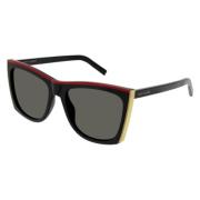 Moderne svarte solbriller SL 539 Paloma
