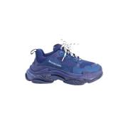 Pre-owned Navy Plast Balenciaga joggesko