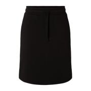 Black Selected Femme Slflisa Hankie Mw Short Skirt