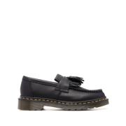 Sort skinn dusk chunky loafers