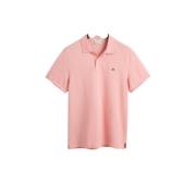 Rosa Gant Reg Shield Ss Pique Polo T-Shirt