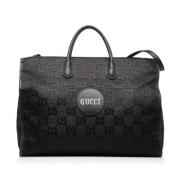 Pre-owned Svart nylon Gucci veske