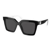 Black White/Grey Sunglasses SMU 03Ys