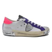Stilige Blanc Violet Sneakers