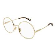 Metalliske Optiske Briller for Kvinner
