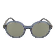 Vintage Rund Solbriller for Kvinner