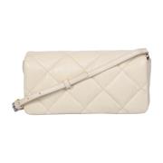 Diamantquiltet Crossbody-veske